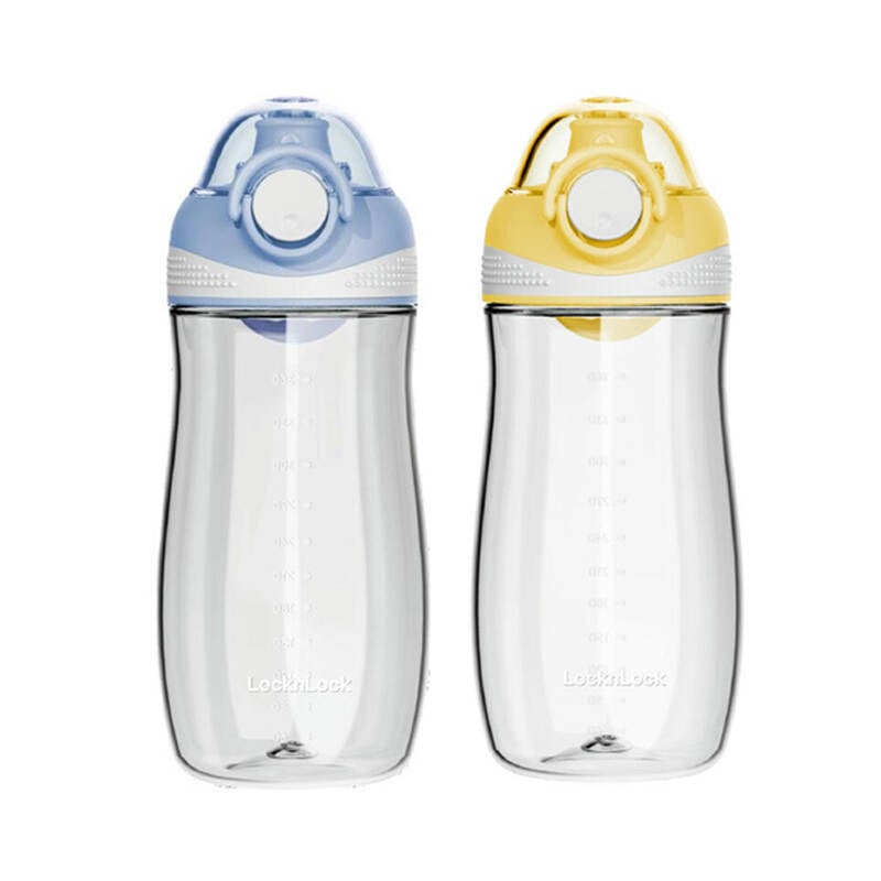 Bình Nhựa Trẻ Em Hình Nấm Mushroom LocknLock 430ml - 2 Màu (Xanh, Hồng) - ABF788 image number null